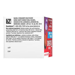 TYLENOL Children's Fever and Sore Throat Pain Chewables, Relieves Fever and Sore Throat Pain 20ct, Grape Flavour, For ages 6-11yrs