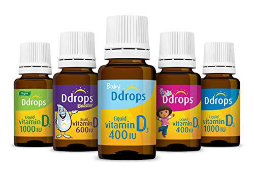 Ddrops Booster 600 IU Vitamin D3, 180 drops - Zecoya