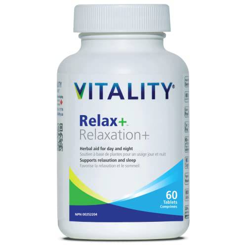 VITALITY Relax+ All Herbal Supplement - 60 Tablets