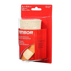 Tensor Self-Adhering Elastic Bandage Wrap, 4-Inch, Beige