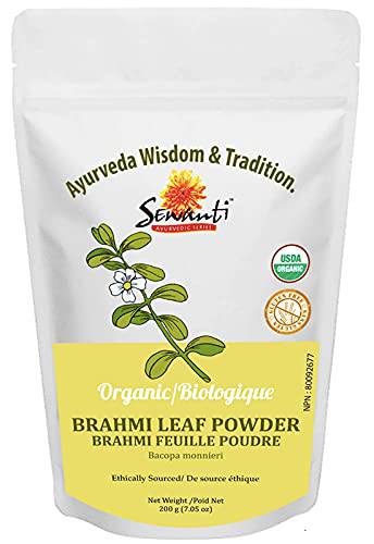 Organic Brahmi Powder NPN 80092677/ Memory Enhancement/ 200g