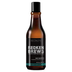 Redken Brews Mint Shampoo, 10.1 Fl Oz