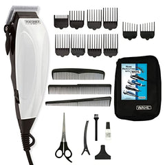 Wahl Canada Performer Haircutting Kit, Quality Economy Clipper Complete with Accessories, Powerful, Quiet Motor, Self-Sharpening Precision Ground Blades, Hair Clipper, At Home Haircutting Kit - Model 3160
