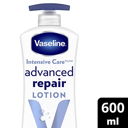 Vaseline Intensive Care™ Advanced Repair Unscented Body Lotion for dry skin with 48H Moisture + ultra hydrating lipids 600 ml