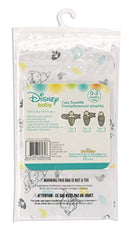 Disney Dumbo 1 Pack Baby Girl Boy Swaddle Blanket Infant 100% Cotton Sleep Sack Wrap for Newborn Babies, 0-3 Months Small-Medium