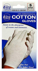 CARA Moisturizing Eczema Cotton Gloves, Small, 1 Pair