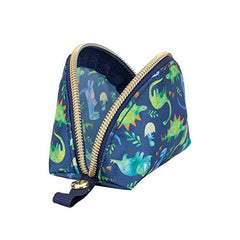 Itzy Ritzy Everything Storage Pouch; Comfortably Holds 2 Pacifiers; Snap Handle Attaches to Diaper Bag, Stroller or Purse; Pouch Can Also Hold Earbuds, Chargers, Change or Disposable Bags; Dinosaur