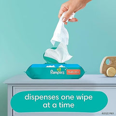 Pampers Baby Wipes Multi-Use Clean Breeze 1X Pop-Top Pack 56 Count