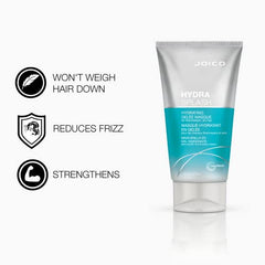 Joico HydraSplash Hydrating Masque for Fine to Medium Hair, Dry Damaged, Mask Treatment with Keratin & Coconut Oil, 150mL