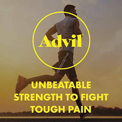 Advil Regular Strength Ibuprofen Pain Relief Tablets, Fast Acting Pain Relief for Migraine, Arthritis, Back, Neck, Joint, and Muscle Relief, 200mg (24 Count)