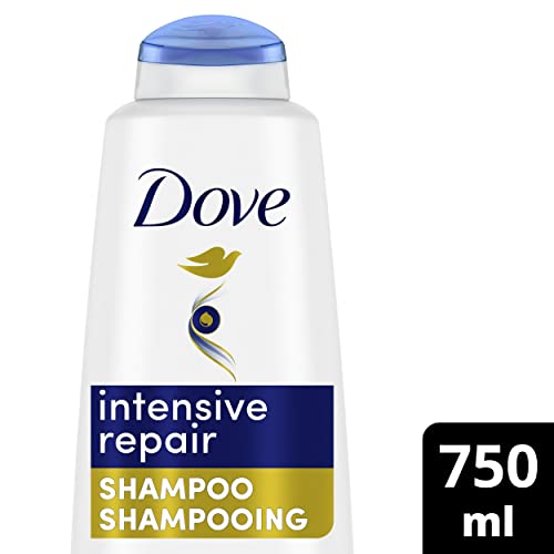 Dove Intensive Repair Shampoo with Bio-Nourish Complex revives damaged hair 750 ml