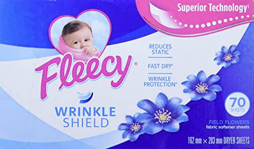 Fleecy Complete Fabric Softener Fabric Sheets Field Flower - Zecoya