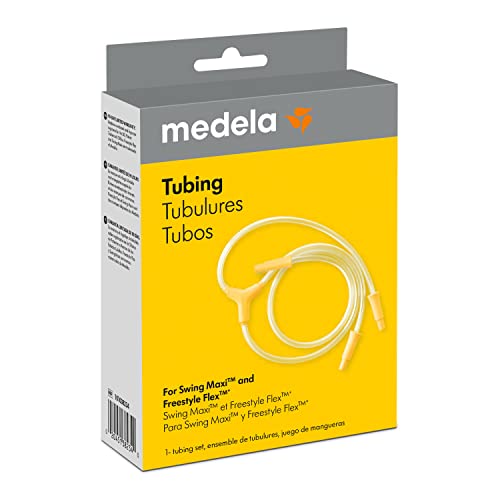 Medela Freestyle Flex Replacement Tubing, Designed for Freestyle Flex and Swing Maxi Breast Pump, Authentic Medela Spare Parts, 1 Set