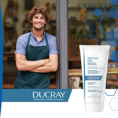 Ducray - Kertyol PSO Rebalancing Shampoo - Thick plaques-prone scalp - All hair types - 200ml, Pack of 1