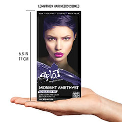 SPLAT Midnight Amethyst Hair Colouring Kit – Long Lasting Purple Dye