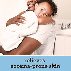 Aveeno Baby Eczema Care Nighttime Moisturizing Balm with Colloidal Oatmeal & Ceramide, Soothes & Relieves Dry, Itchy Skin from Eczema, Hypoallergenic, Fragrance- & Steroid-Free, 311 g
