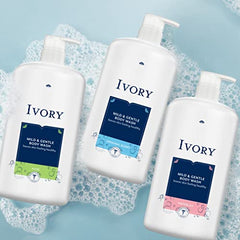 Ivory Mild & Gentle Body Wash, Waterlily Scent, 1035 mL