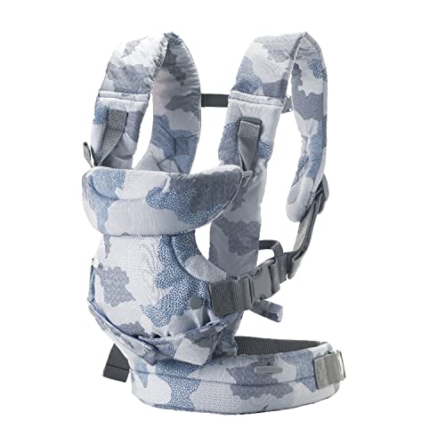 Infantino Flip Advanced 4-in-1 Carrier - Ergonomic, convertible, face-in and face-out front and back carry for newborns and older babies 8-32 lbs, Camo