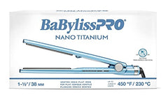 BaBylissPRO Nano Titanium 1.5 inch Wet-to-Dry Vented Ionic Flat Iron