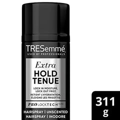 TRESemmé Unscented Extra Hold Hairspray with Pro Lock Tech™ for protection from humidity, frizz, and flyaways hair styling aerosol 311 g