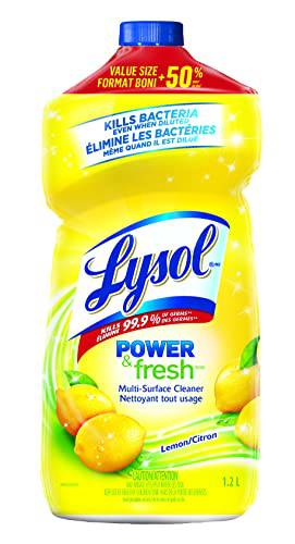 Lysol All Purpose Cleaner, Pour, Lemon, Multi Surface Cleaner - Zecoya