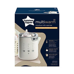 New & Improved- Tommee Tippee 3 in 1 Advanced Bottle & Pouch Warmer, Breast Milk Safe, Formula Safe, Accurate Temperature Control, BPA Free - White