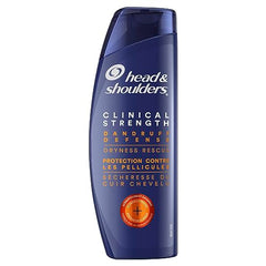 Head & Shoulders Shampoo, Clinical Strength Dandruff Defense & Dry Scalp Rescue, 400 mL