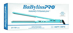 BaBylissPRO Nano Titanium Ultra-Thin Straightening Iron, 1-1/2 inches