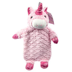 Bodico, Decorative Novelty Hot Water Bottle with Unicorn Cover for Kids, 1L, Pink