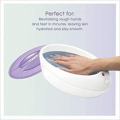 True Glow™ by Conair Thermal Paraffin Bath/Spa Moisturizing System, Includes 1lb. Paraffin Wax, Purple