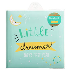 Kate & Milo Little Dreamer Stars Baby's First Year Memory Book, Baby Milestones Photo Album, Whimsical Gender Neutral Baby Gift