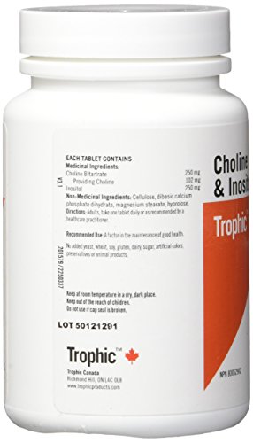 Trophic Choline & Inositol, 180 Count