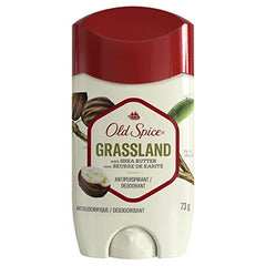 Old Spice Deodorant for Men, Fresh Collection, Invisible Solid, Grassland with Shea Butter, 73g