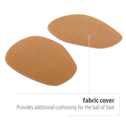 Sof Sole Unisex's Foam Ball of Foot 2pk, Natural, 2 Pair