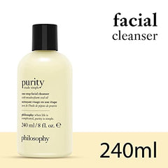 PHILOSOPHY purity made simple one step facial cleanser 240ml
