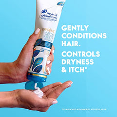 Head & Shoulders Conditioner, Anti-Dandruff Treatment and Scalp Care, Supreme Purify & Hydrate, Safe For Color-Treated Hair, 278 mL