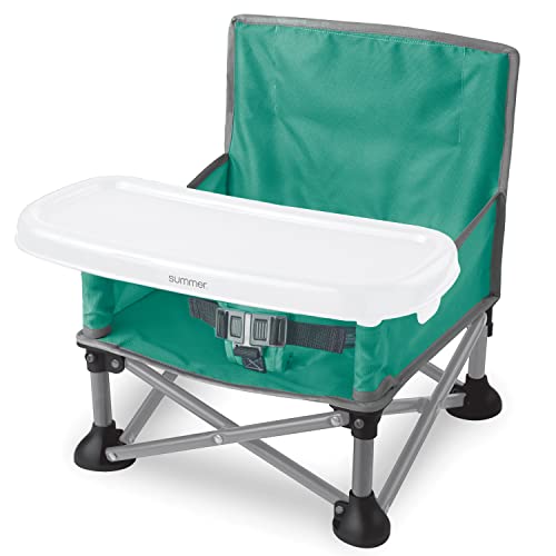 Pop 'N Sit Portable Booster (Teal & Grey)