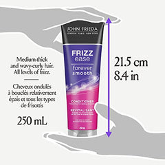 John Frieda Frizz Ease Forever Smooth Conditioner with Anti-Frizz Immunity Complex (250 mL)