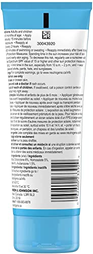 Neutrogena Hydro Boost Water Gel Lotion Sunscreen SPF 30 with Hyaluronic Acid, Non-Comedogenic, Water Resistant, 88 m