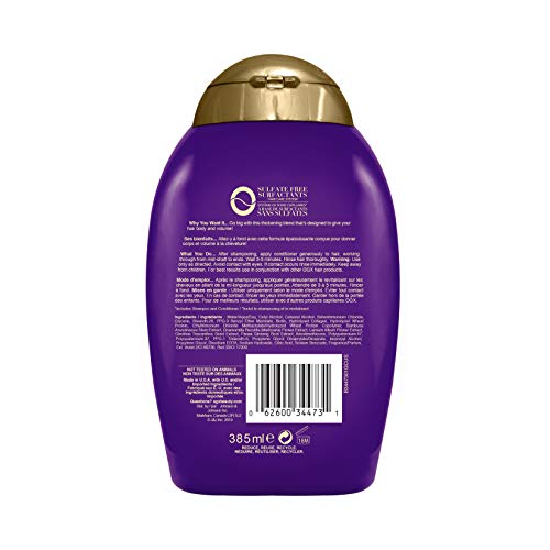 OGX Biotin & Collagen Extra Strength Volumizing Conditioner, 385 milliliters