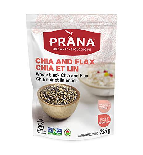 Prana Chia and Flax Whole, 225 Grams