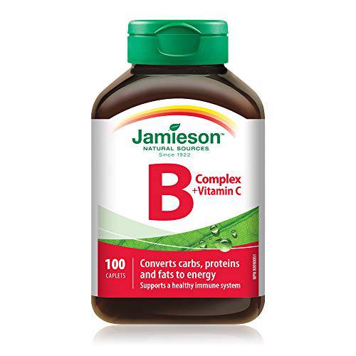 Jamieson B-Complex + Vitamin C 100 Caplets