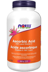 Now Ascorbic Acid (100% Pure Vit.C) Pwd 454g