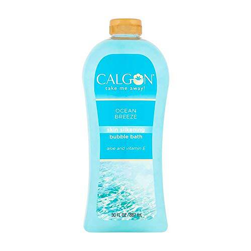 Calgon Take Me Away! Skin Silkening Ocean Breeze Bubble Bath - Zecoya