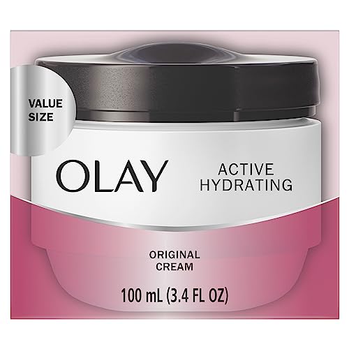 Olay Face Moisturizer by Olay, Active Hydrating Cream, 100 ml