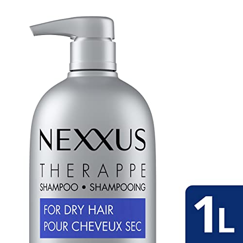 Nexxus Therappe Ultimate Moisture Shampoo for Dry Hair with ProteinFusion Blend of Elastin Protein and Green Caviar 1 L