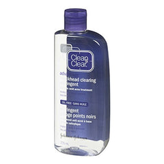 Clean & Clear Advantage Blackhead Clearing Astringent with Salicylic Acid Acne Treatment, Oil-free, 235mL