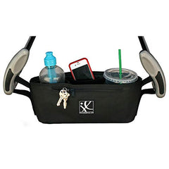 J. L. Childress Cargo 'N Drinks Stroller Parent Tray, Black