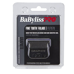 BaBylissPRO Barberology Fine Tooth Graphite Replacement Blade, 1 Count