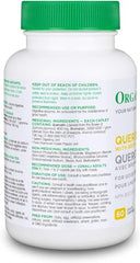 Organika Quercetin with Bromelain- High Availability, Immune System Support, Allergy and Inflammation Support- 60tabs